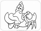 Sebastian Scuttle Disneyclips Flounder Funstuff Coloring2 Px sketch template