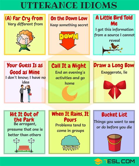 common short sayings  idioms  english esl