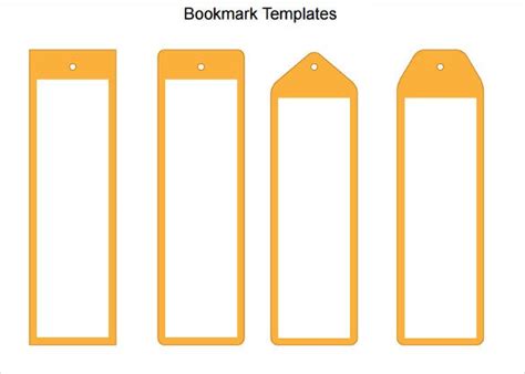 two sided bookmark template free arts arts
