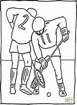 Lacrosse Coloring Pages Printable sketch template