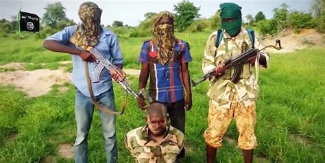 nigerian terror group boko haram releases first beheading video since isis allegiance daily