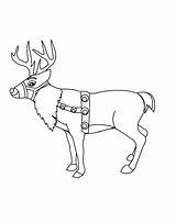 Pages Reindeer Coloring Christmas Kids Index Print sketch template