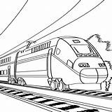 Tren Trenes Transportes Ferrocarril Infantiles Padres Mercancias Juguete Imagui Medios Coloreartv sketch template