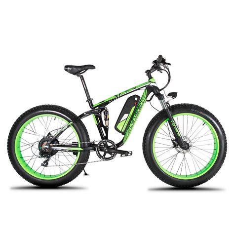 cyrusher xf   electric bike  fat bike speeds full suspension  setting smart