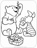 Pooh Piglet Winnie Disneyclips sketch template