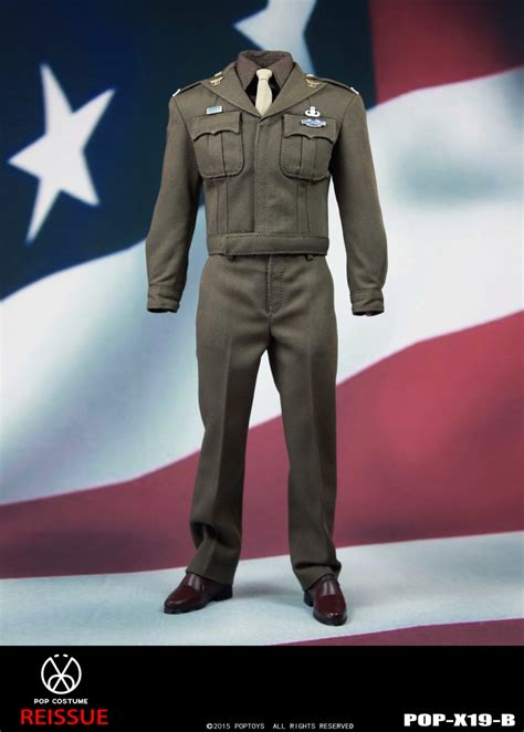 New Product Poptoys 1 6 Series X19 World War Ii Golden Age Us Army