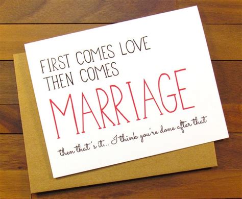 funny wedding card funny marriage card   love