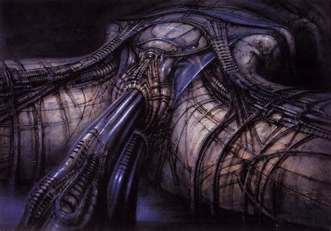 they saw the weird rip h r giger and patrick woodroffe — weird tales