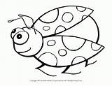 Coloring Pages Ladybug Grouchy Popular Bug Lady sketch template