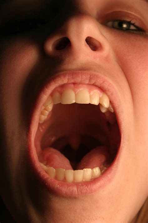 The Mouth In Detail Close In By Della Stock On Deviantart