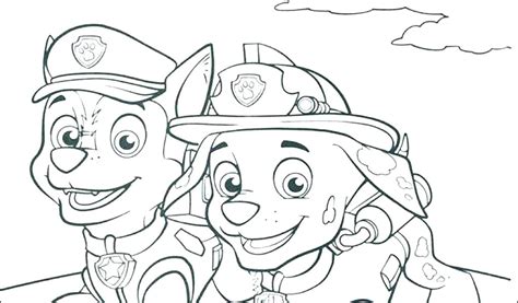 paw patrol printable coloring pages  getcoloringscom