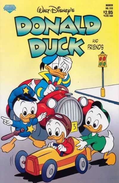 Donald Duck 313 The Lost Suburb Issue Donald Duck Comic Disney