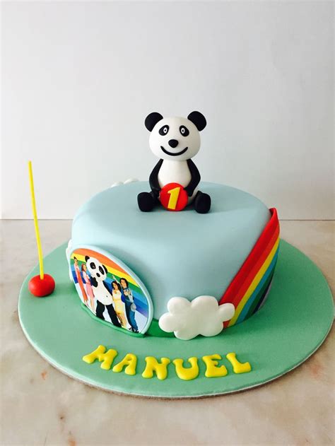 canal panda panda e os caricas bolo 1 aniversario os meus trabalhos pinterest panda