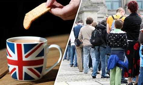 the most british things we do and yes queueing politely is one of them uk news express