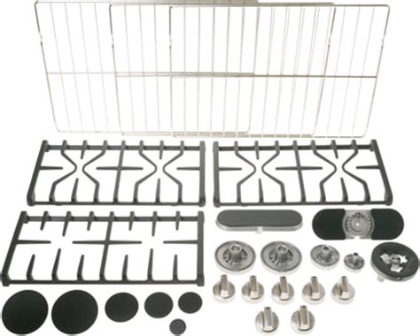 ge parts wbxprc complete cooktop kit  profile gas ranges great   holidays