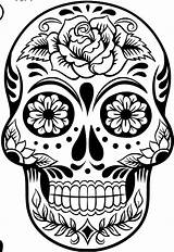 Calaveras Skull Para Colorear Mexicanas Template Muertos Dia Calavera Calaveritas Los Una Seleccionar Tablero Mexicanos sketch template