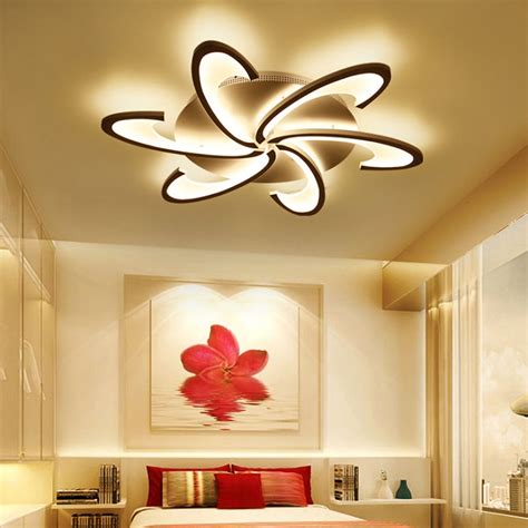 modern  heads led ceiling light fixture acrylic led ceiling light lamp home chandelier