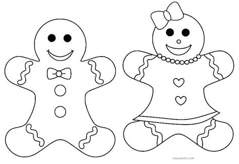 gingerbread boy coloring page dennis henningers coloring pages