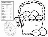 Number Easter Coloring Color Pages Related sketch template