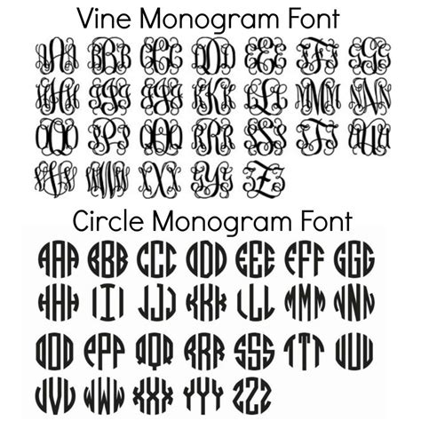 images  circle monogram font    monogram fonts cricut monogram circle