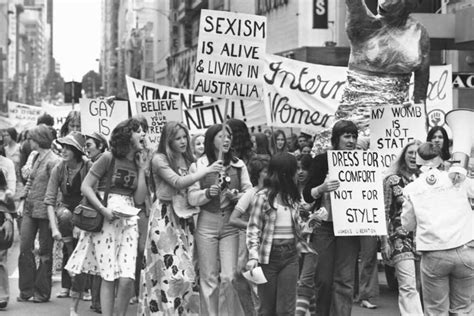 sex power and anger a history of feminist protests in australia abc