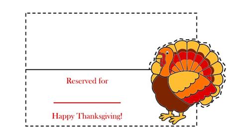 sets   printable thanksgiving place cards