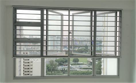 window grilles contractor singapore aluminium window grilles