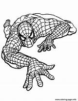 Coloring Pages Spider Man Marvel Spectacular Popular sketch template
