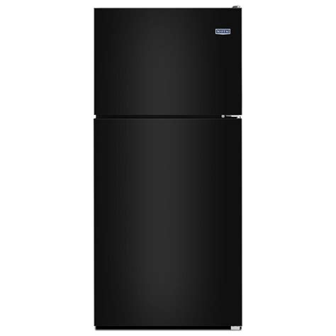 maytag 33 inch wide top freezer refrigerator with powercold® feature