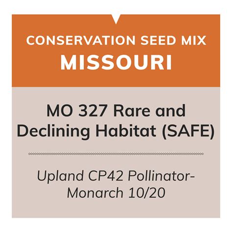mo 327 rare and declining habitat safe upland cp42 pollinator