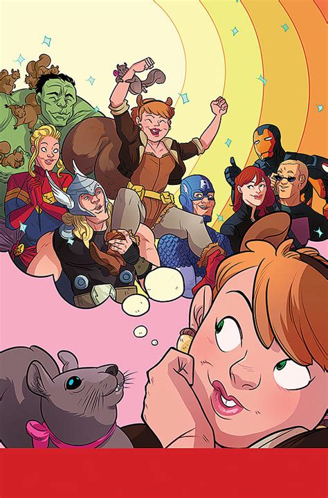 ryan north and erica henderson launch squirrel girl for marvel