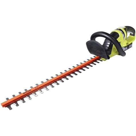 ryobi p2660vnm one 18v 22 in cordless battery hedge trimmer with 1 5