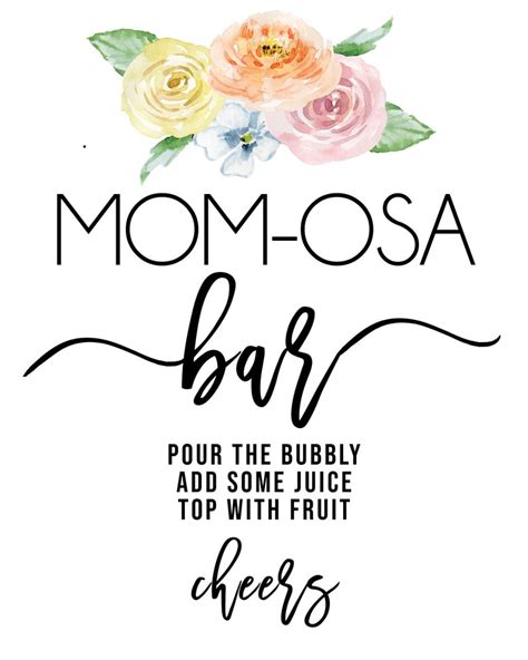 mom osa bar sign mothers day  printable  etsy