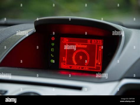 digital display car high resolution stock photography  images alamy