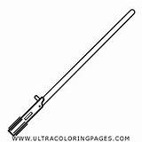 Lightsaber Coloring Sable Lichtschwert Spada Colorare Disegni Ultracoloringpages sketch template