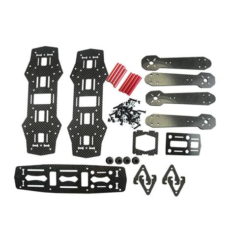 fpvfactory  full carbon fiber quadcopter frame kits mini qav  fpv photography