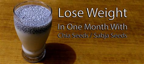 chia seeds health benefits  weight loss