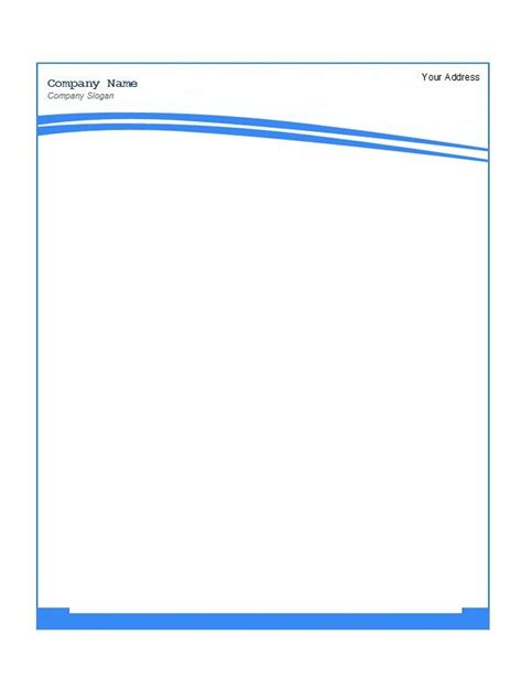 letterhead templates examples  template downloads