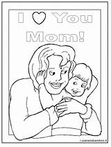 Coloring Mothers Pages Mother Happy Child Kids Botero Mamma Fernando Mom Color Abbraccio Template Getcolorings sketch template