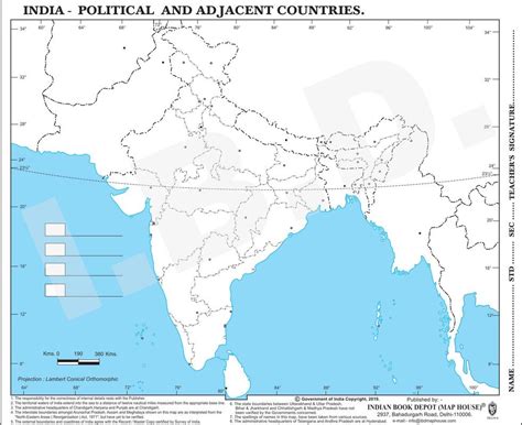indian map practice map  indian political map indian outline map iyio indian book depot