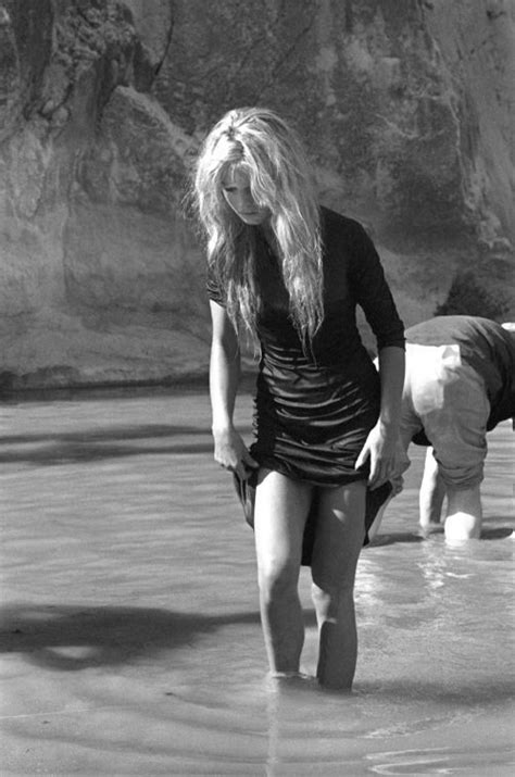 Brigitte Bardot On The Set Of Her 1958 Film Les