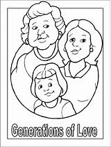Grandma Coloring Pages Coloringpagesabc Posted sketch template