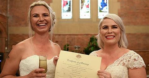 hurrah for the first official day of same sex marriage australian