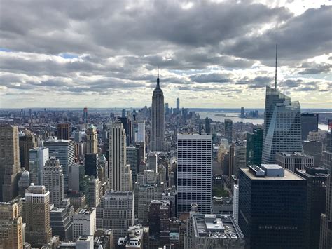 Best Views Of New York City From The Rockefeller Center At