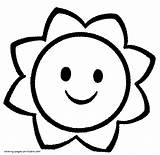 Coloring Pages Easy Printable Kindergarten Toddlers Simple Kids Toddler Sheets Color Drawing Chiefs Shapes Kansas City Worksheets Preschoolers Basic Flower sketch template