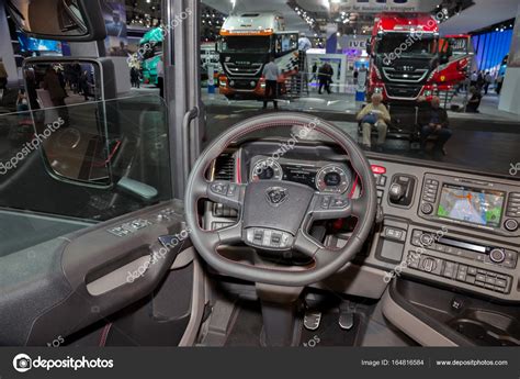 scania truck interior scania truck interior stock editorial