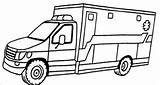 Coloring Ambulance Pages Van Ems Printable Color Getdrawings Drawing Getcolorings Colorings Vw sketch template