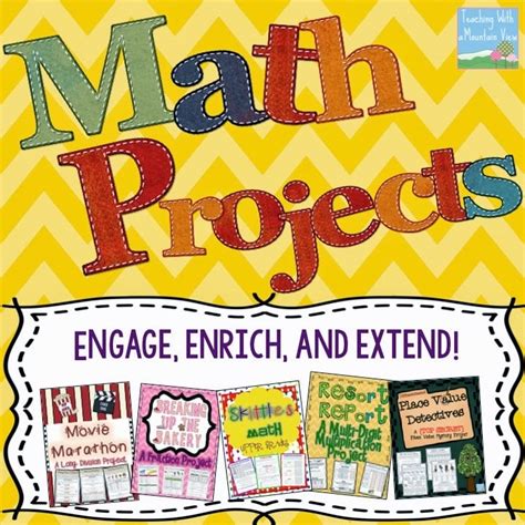 math projects activities teaching   mountain view
