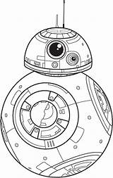 Wars Star Coloring Pages Force Drawing Character Characters Awakens Drawings Color Printable Robot Topcoloringpages Bb sketch template