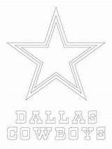 Dallas Cowboys Logo Coloring Cowboy Pages Crafts Star Football Printable Ak0 Cache Choose Board sketch template